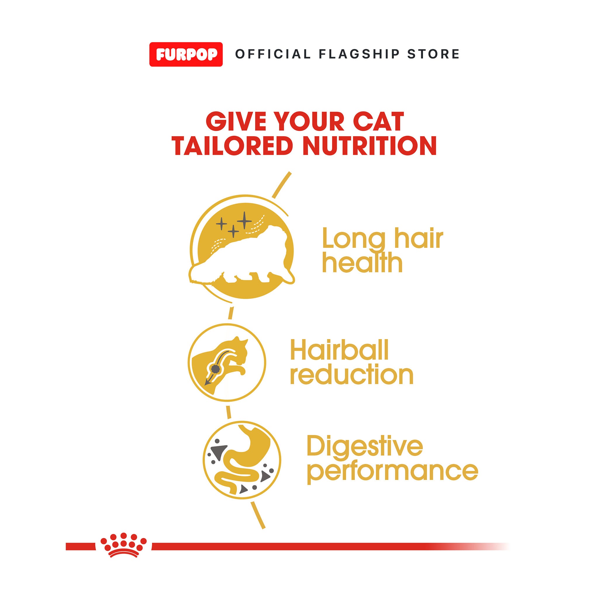 Royal Canin Persian Adult (2KG) Dry Cat Food - Feline Breed Nutrition