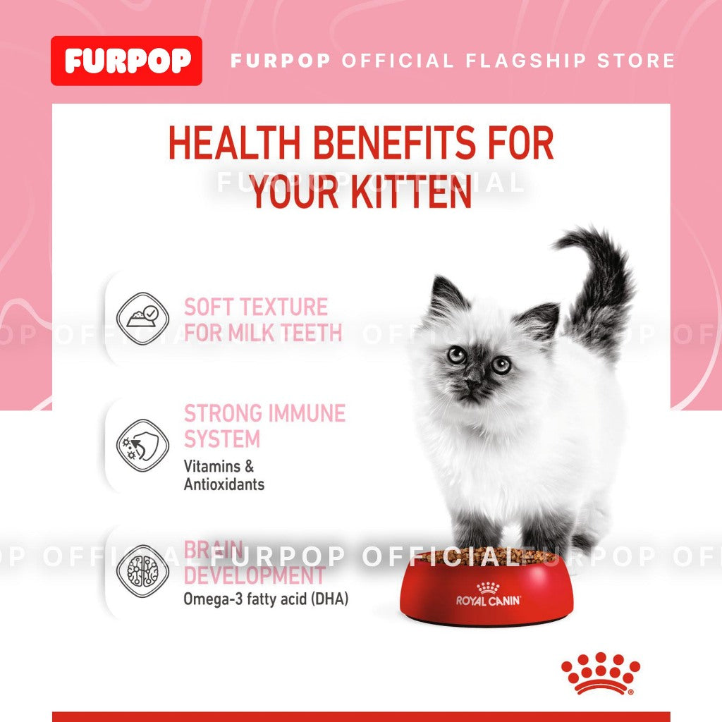 Royal Canin 12pcs Kitten Instinctive 85Gx12 Wet Pouch Cat Feline SPT Range | FURPOP
