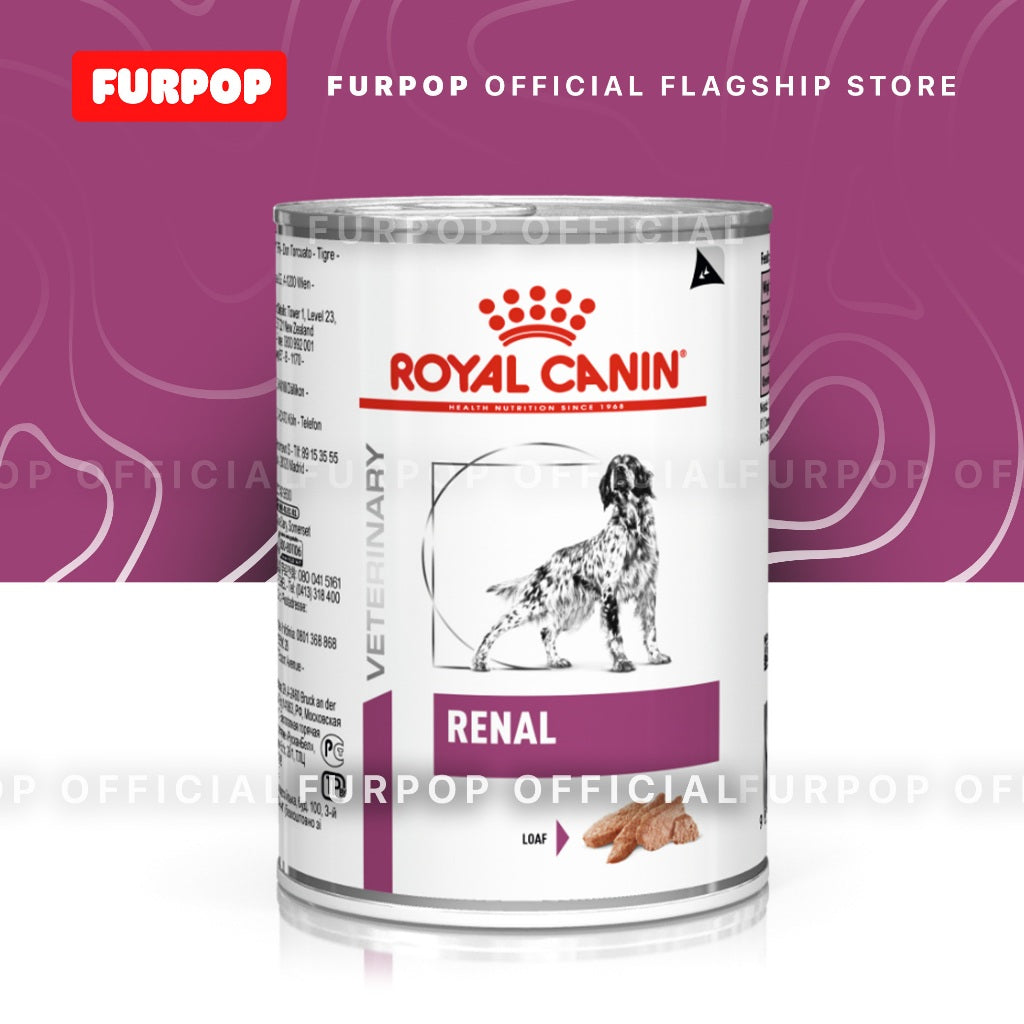 Royal Canin Renal Wet food for Dog Canned 410g VHN Vet Renal Dog Canine