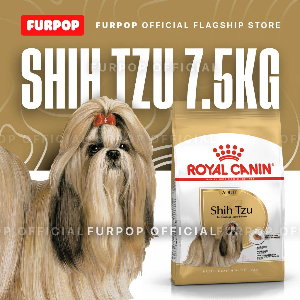 Royal Canin Shih Tzu Adult - Dogs 7.5KG Dry Dog Food - Breed Health Nutrition