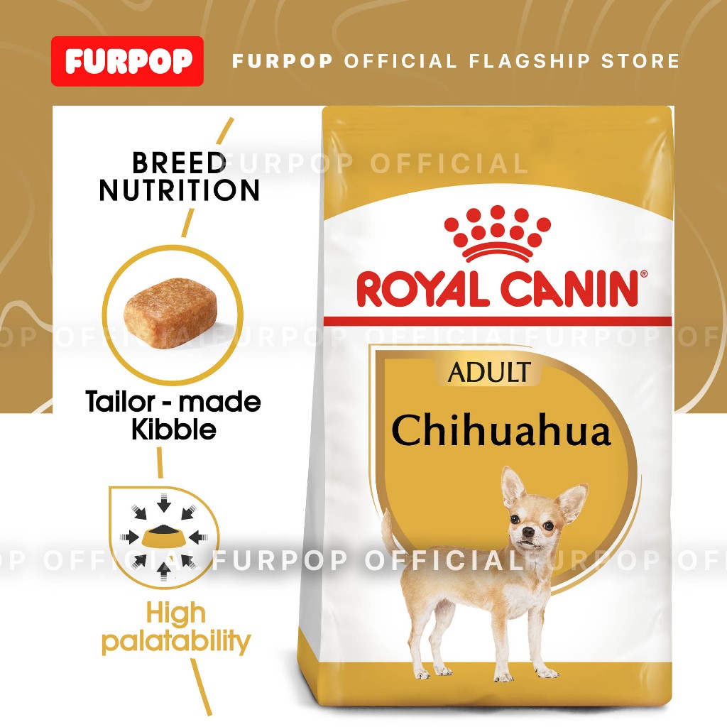 Royal Canin Chihuahua Adult 1.5kg Dry Dog Food - Breed Health Nutrition | FURPOP