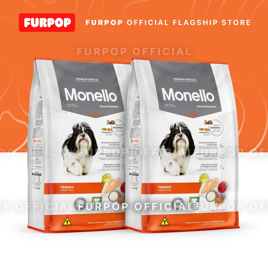 Monello Special (2pcs 1kg) 2KG Premium Small Breed Adult Dog Chicken | FURPOP