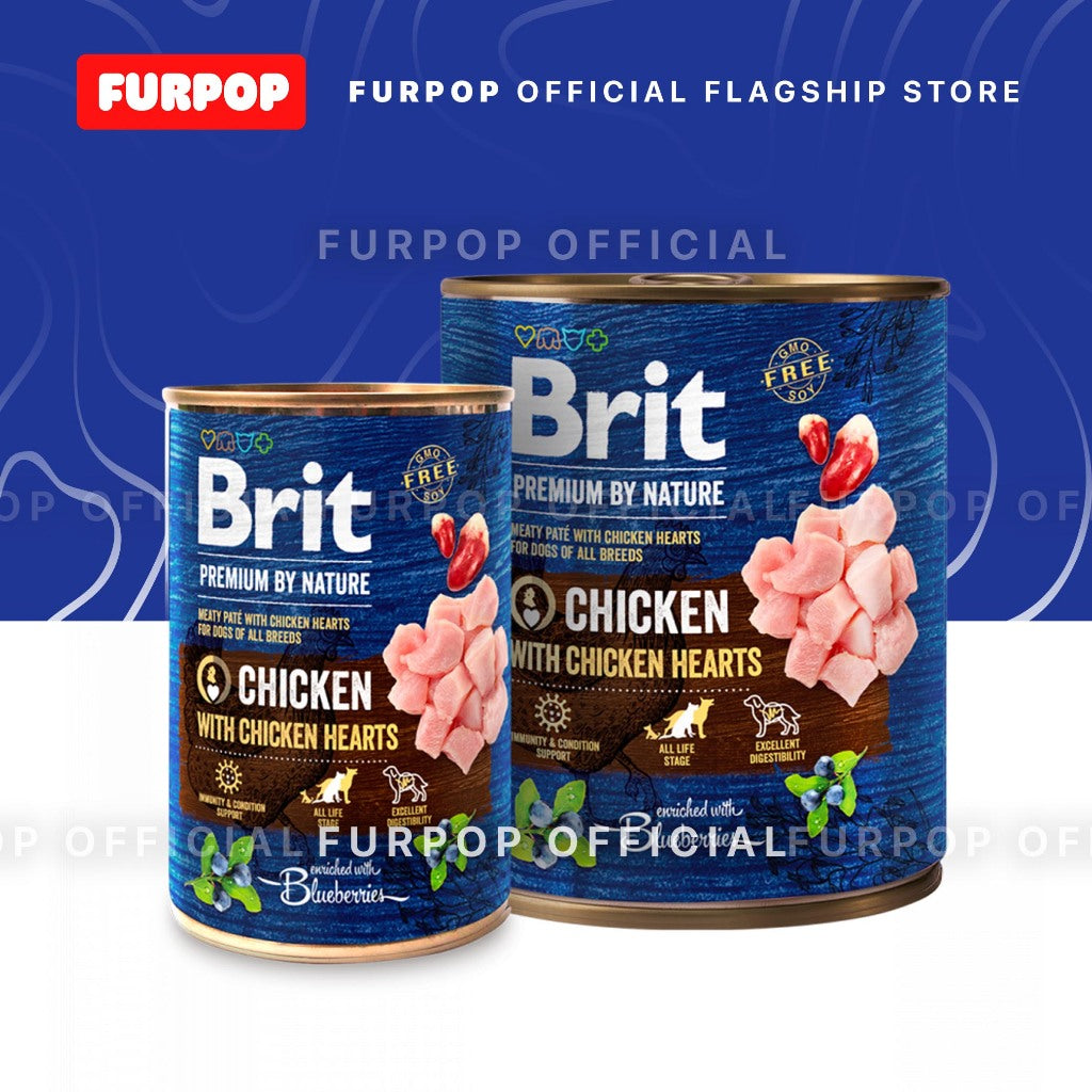 Brit Premium by Nature 12pcs 400G in Can Premium Dog Food Wet Food