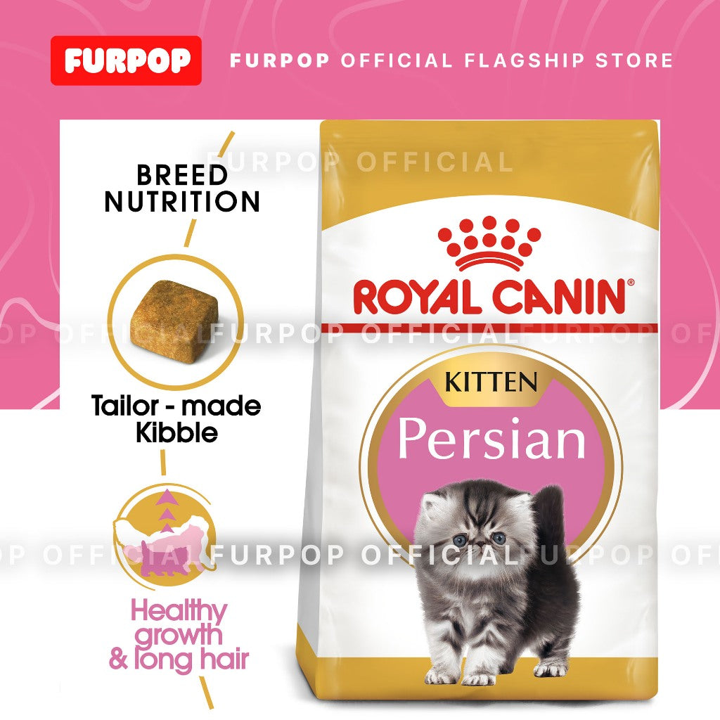 Royal Canin Persian Kitten (2KG) Dry Cat Food - Feline Breed Nutrition | FURPOP