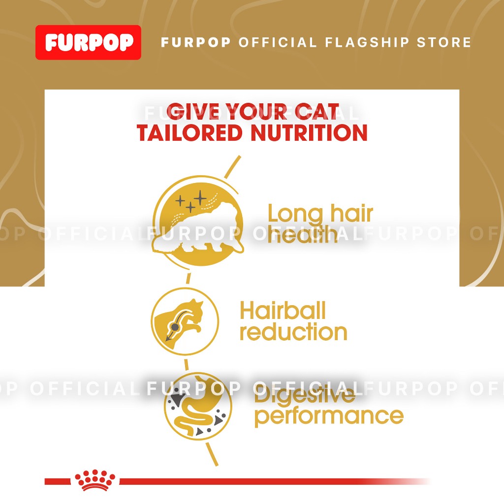 Royal Canin Persian Adult (10kg) Dry Cat Food - Feline Breed Nutrition | FURPOP