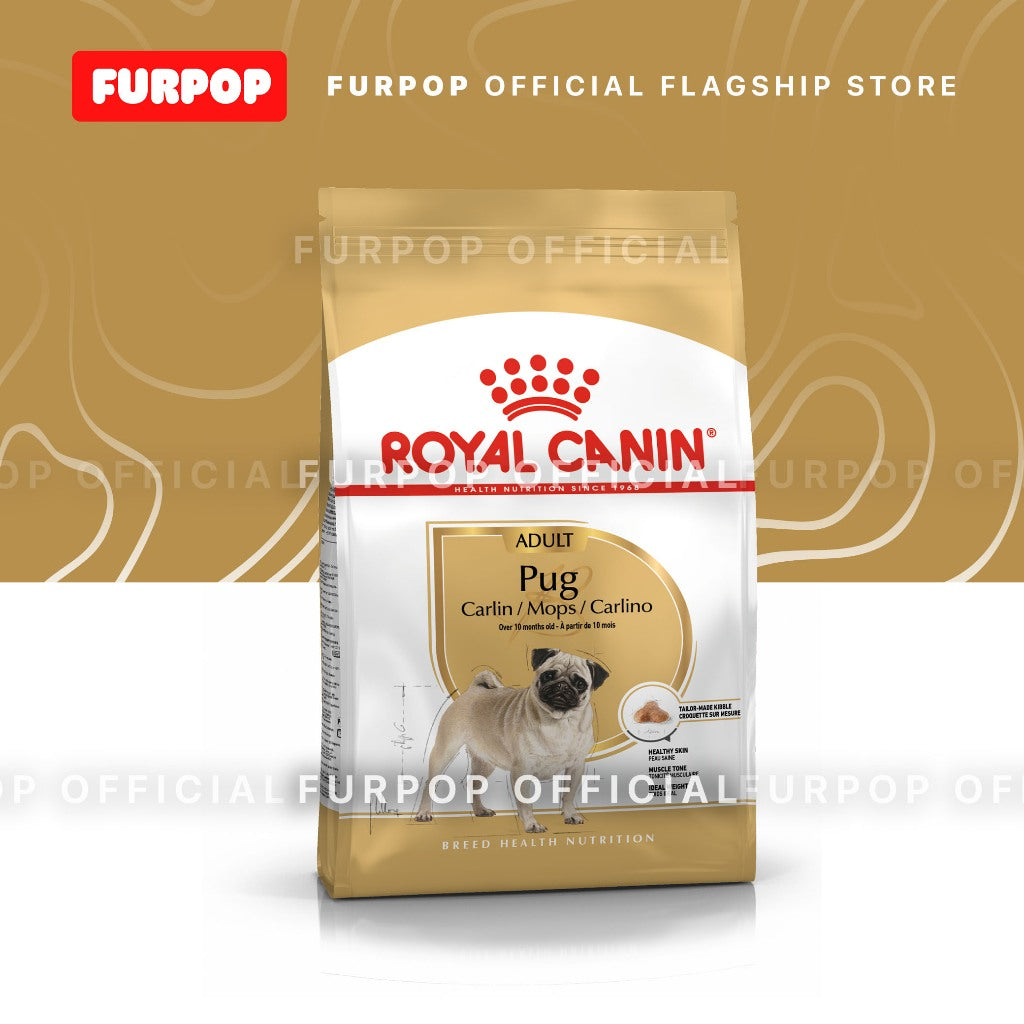 Royal Canin Pug Adult (1.5kg) Dry Dog Food - Breed Health Nutrition