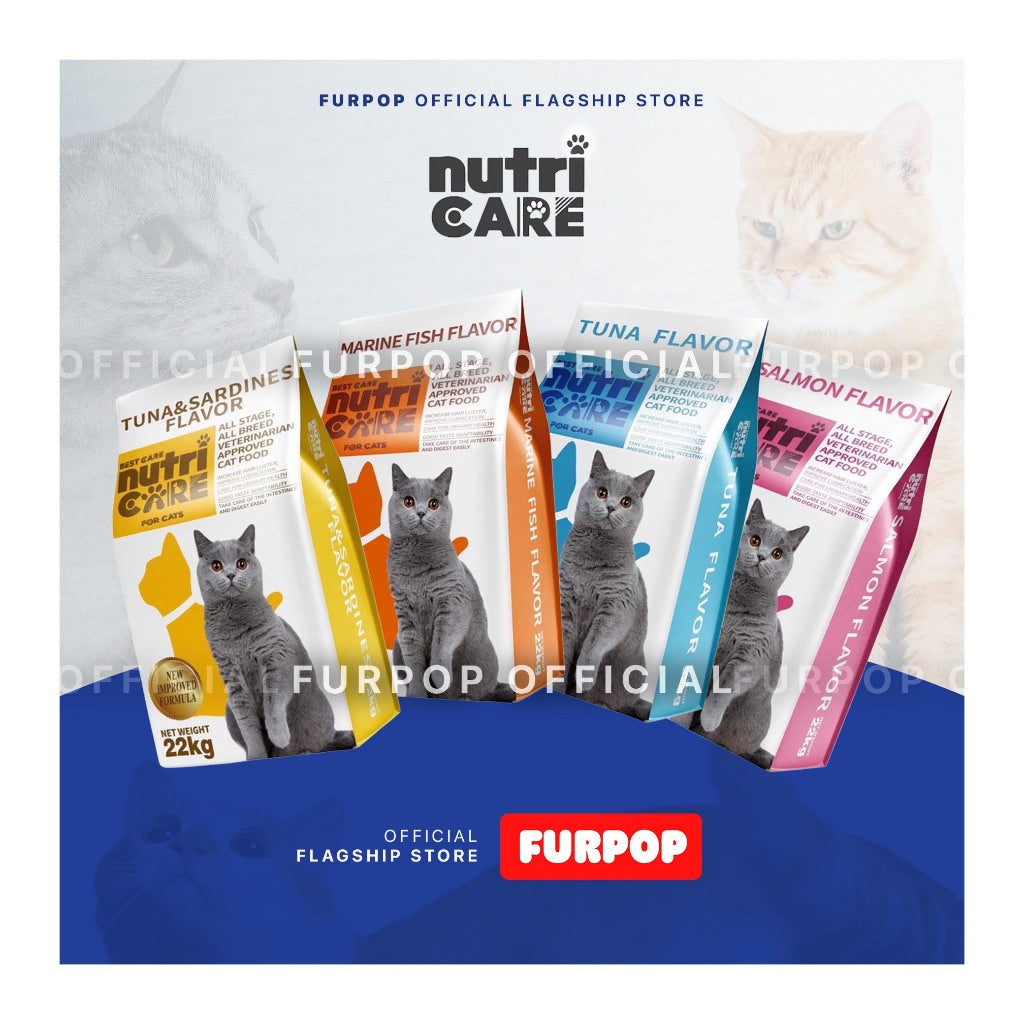 Nutricare Cat Pure Natural Dry Food All Stages Cat Food Repack 1KG