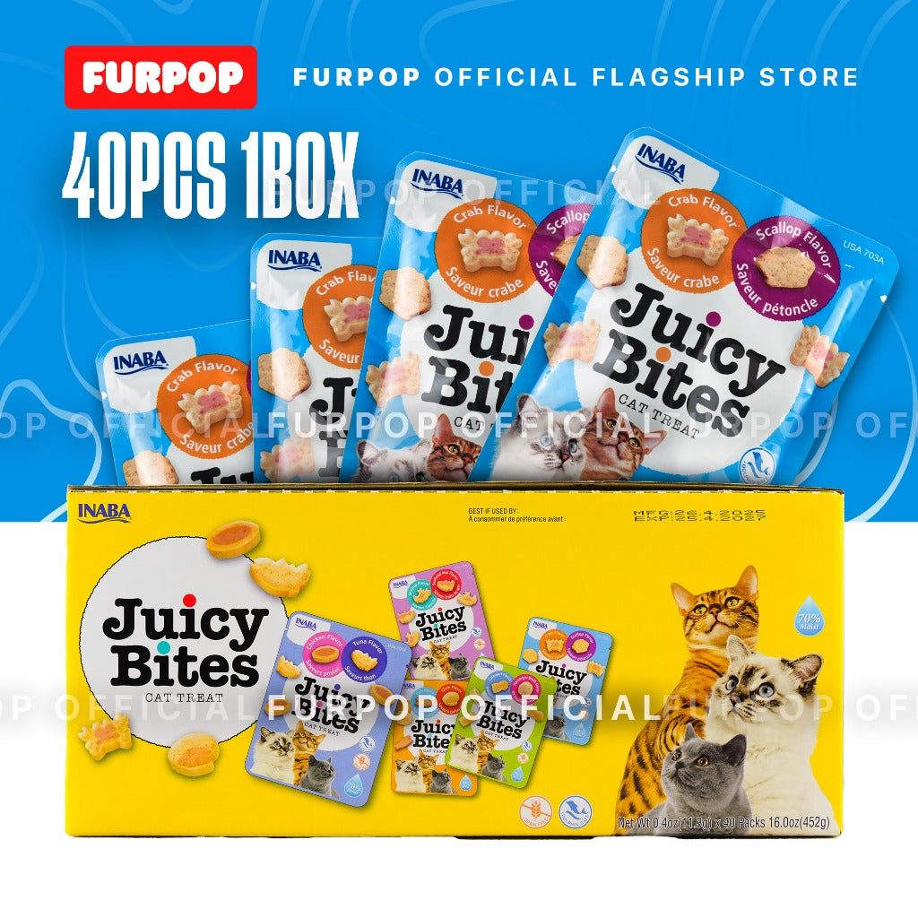 Ciao Inaba Juicy Bites Cat Treats 1BOX x 40pcs. | FURPOP
