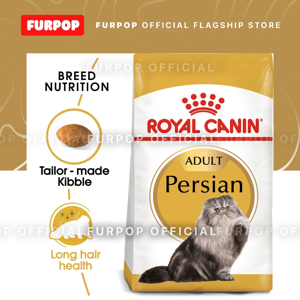 Royal Canin Persian Adult (10kg) Dry Cat Food - Feline Breed Nutrition | FURPOP