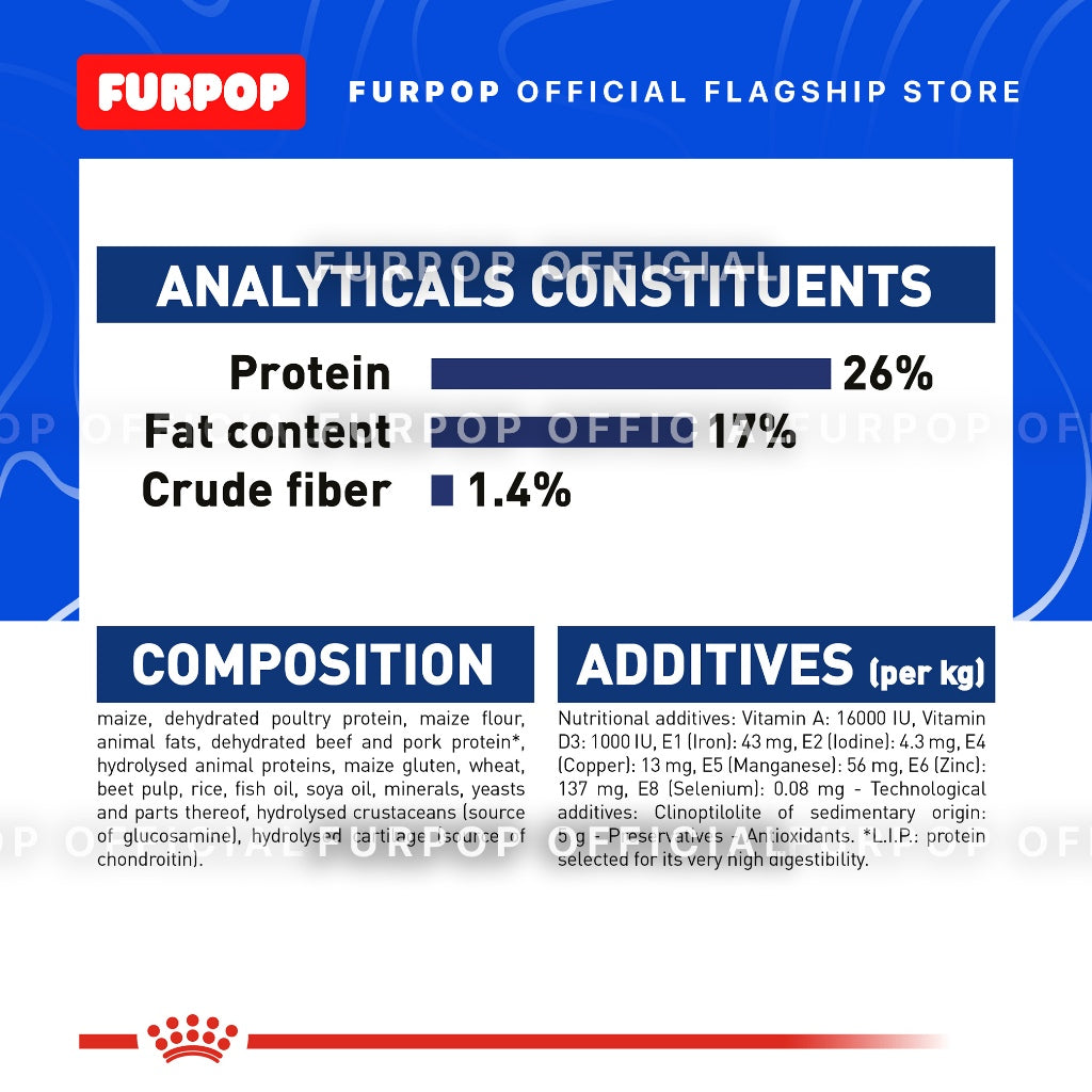 Royal Canin Maxi Adult (15kg) Dry Dog Food - Size Health Nutrition | FURPOP