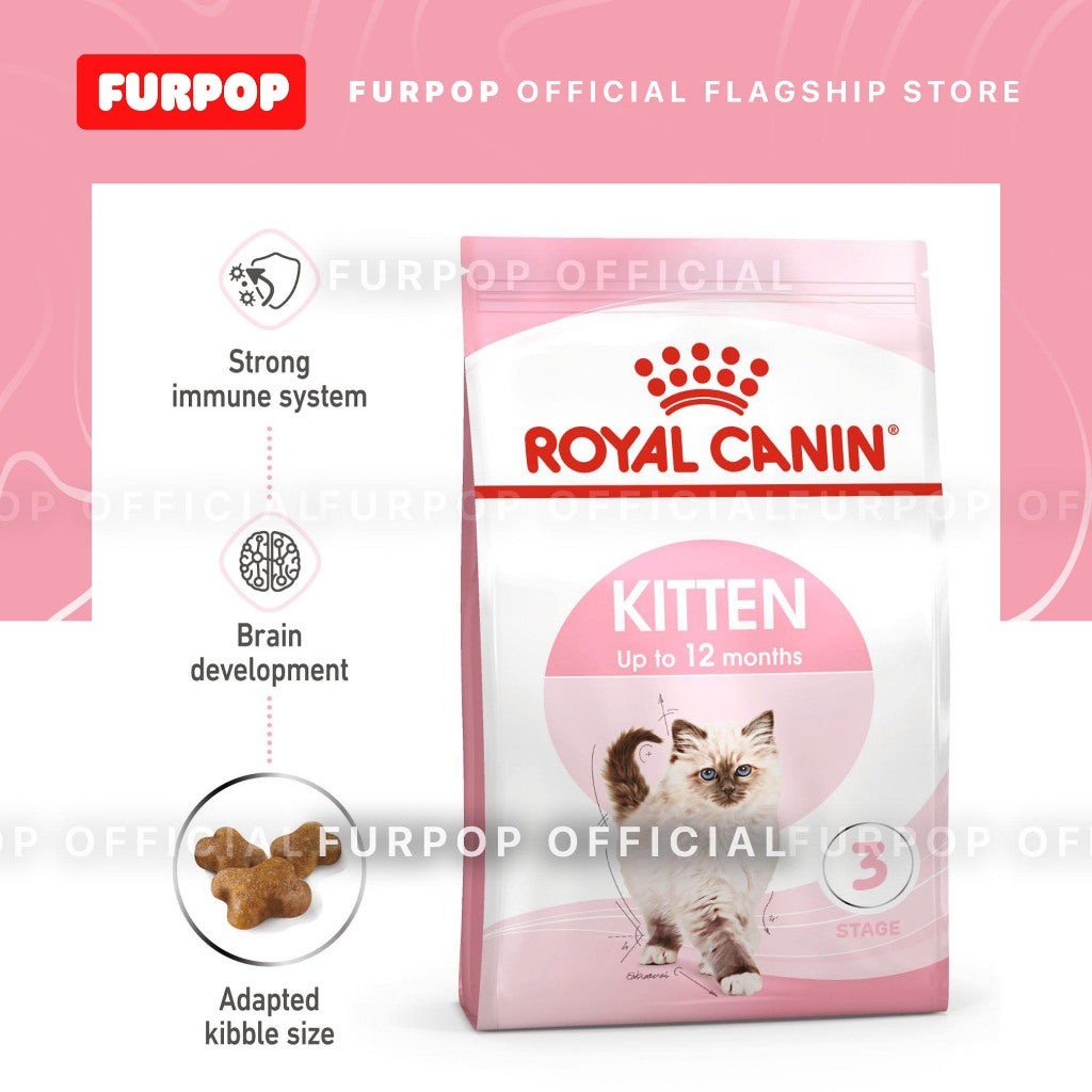 Royal Canin Kitten 36 400 Grams Dry Cat Food Feline Health Nutrition