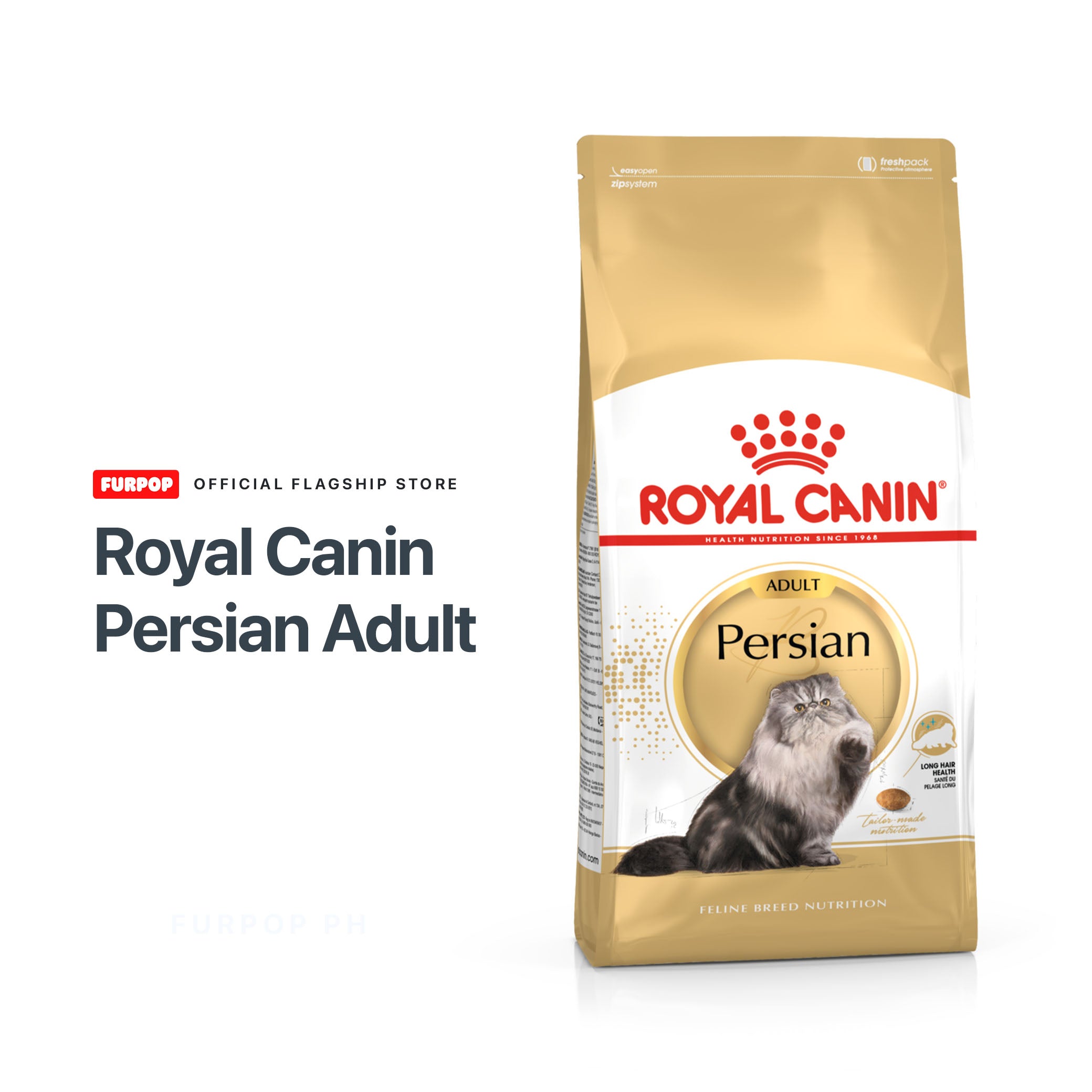 Royal Canin Persian Adult (2KG) Dry Cat Food - Feline Breed Nutrition