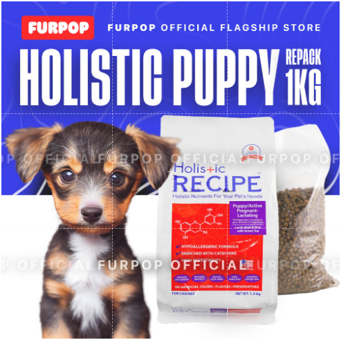 Holistic Recipe Puppy Dry Food Dog Food with Lamb Meal & Rice REPACK 1KG | FURPOP OFFICIAL