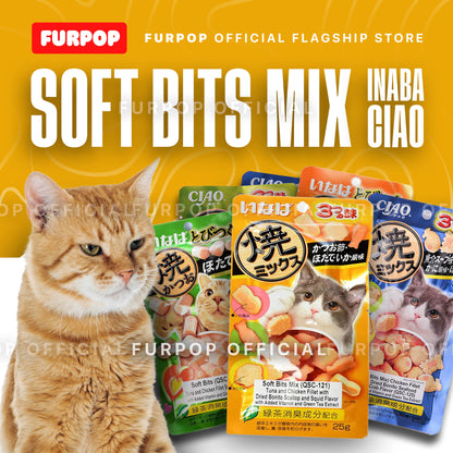 Ciao Inaba Soft Bits Wet Cat Treats 25g