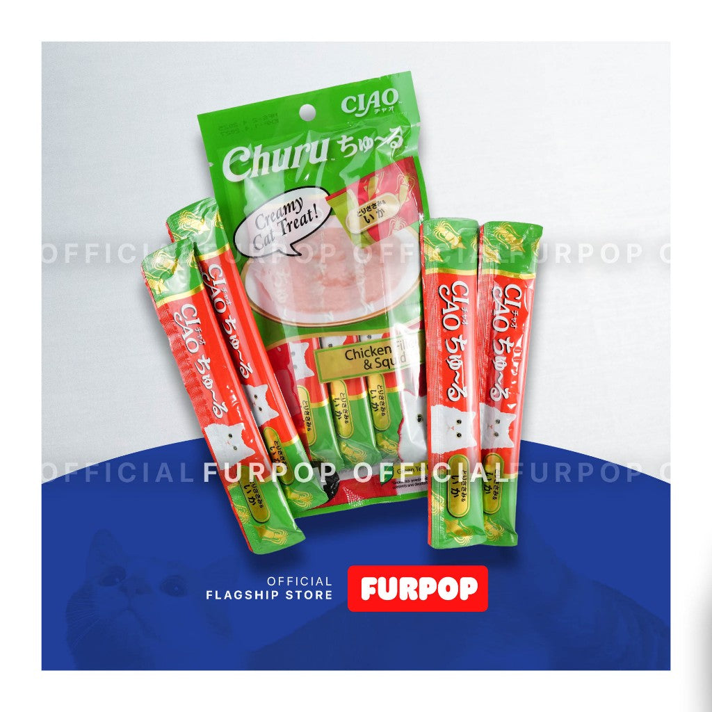 Inaba Ciao Churu Cat Treats 14G x 4 sticks