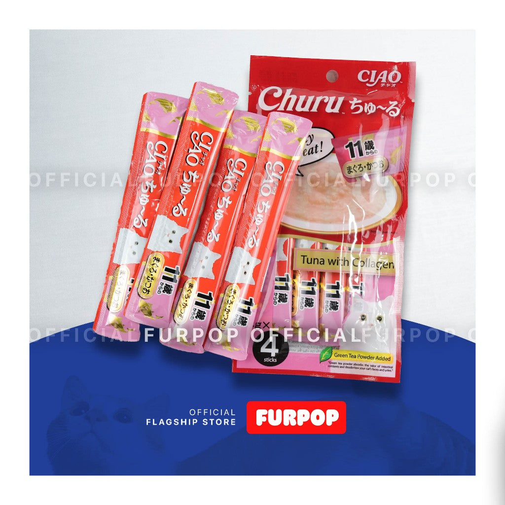 Inaba Ciao Churu Cat Treats 14G x 4 sticks