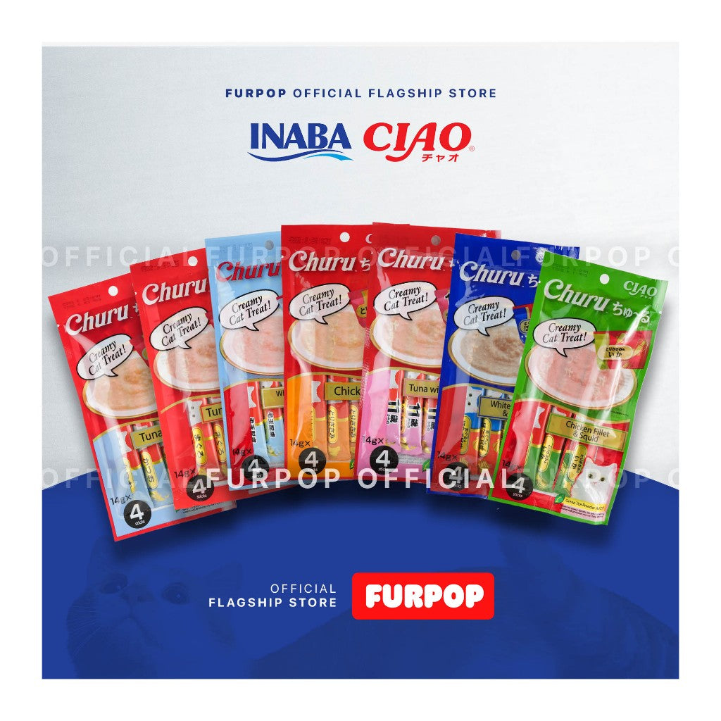 Inaba Ciao Churu Cat Treats 14G x 4 sticks
