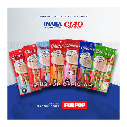 Inaba Ciao Churu Cat Treats 14G x 4 sticks