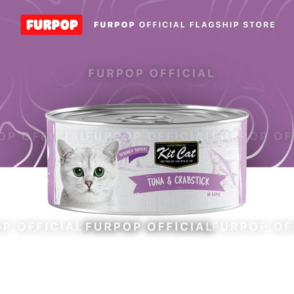 Kit Cat Deboned Canned Wet Cat Food 80g | FURPOP OFFICIAL