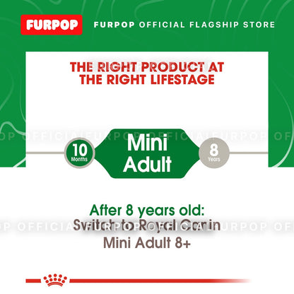 Royal Canin 2KG Adult Mini Size Health Nutrition Adult Mini Dry Dog Food | FURPOP