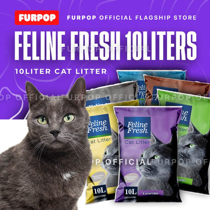 Feline Fresh Cat Litter Sand 10 Liters | FURPOP