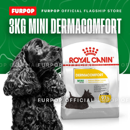Royal Canin Mini Dermacomfort (3kg) Adult Dry Dog Food - Canine Care Nutrition