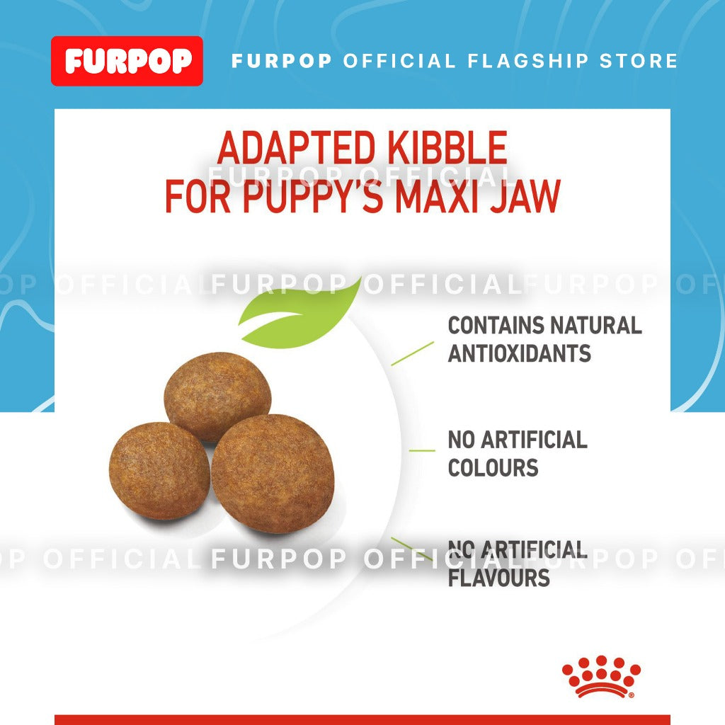 Royal Canin Maxi Puppy (4KG) Dry Dog Food - Size Health Nutrition | FURPOP