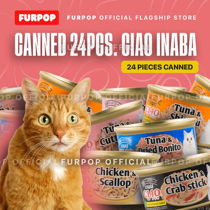 Ciao Inaba Premium Cat Canned Food (75G x 24pcs) | FURPOP