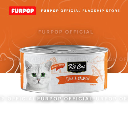 Kit Cat Deboned Canned Wet Cat Food 80g | FURPOP OFFICIAL