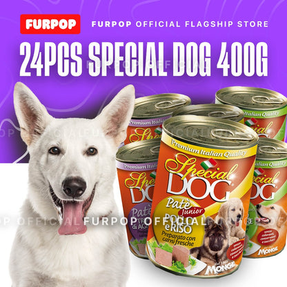 24PCS Special Dog Canned Dog Food - 400g Premium Wet Food | FURPOP