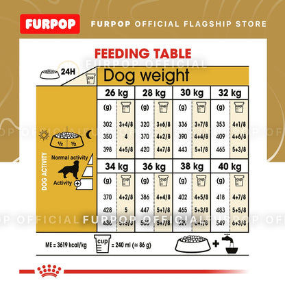 Royal Canin Golden Retriever Adult (3kg) Dry Dog Food - Breed Health Nutrition