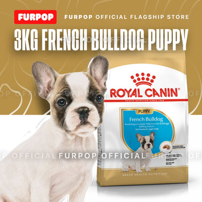 Royal Canin French Bulldog Puppy (3kg) Dry Dog Food - Breed Health Nutrition