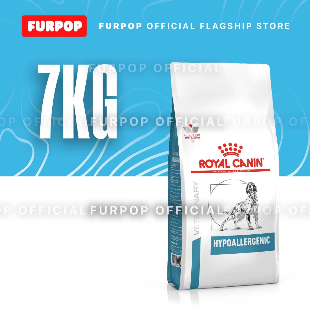 Royal Canin 7KG Hypoallergenic Dogs Veterinary Dog Food VHN | FURPOP