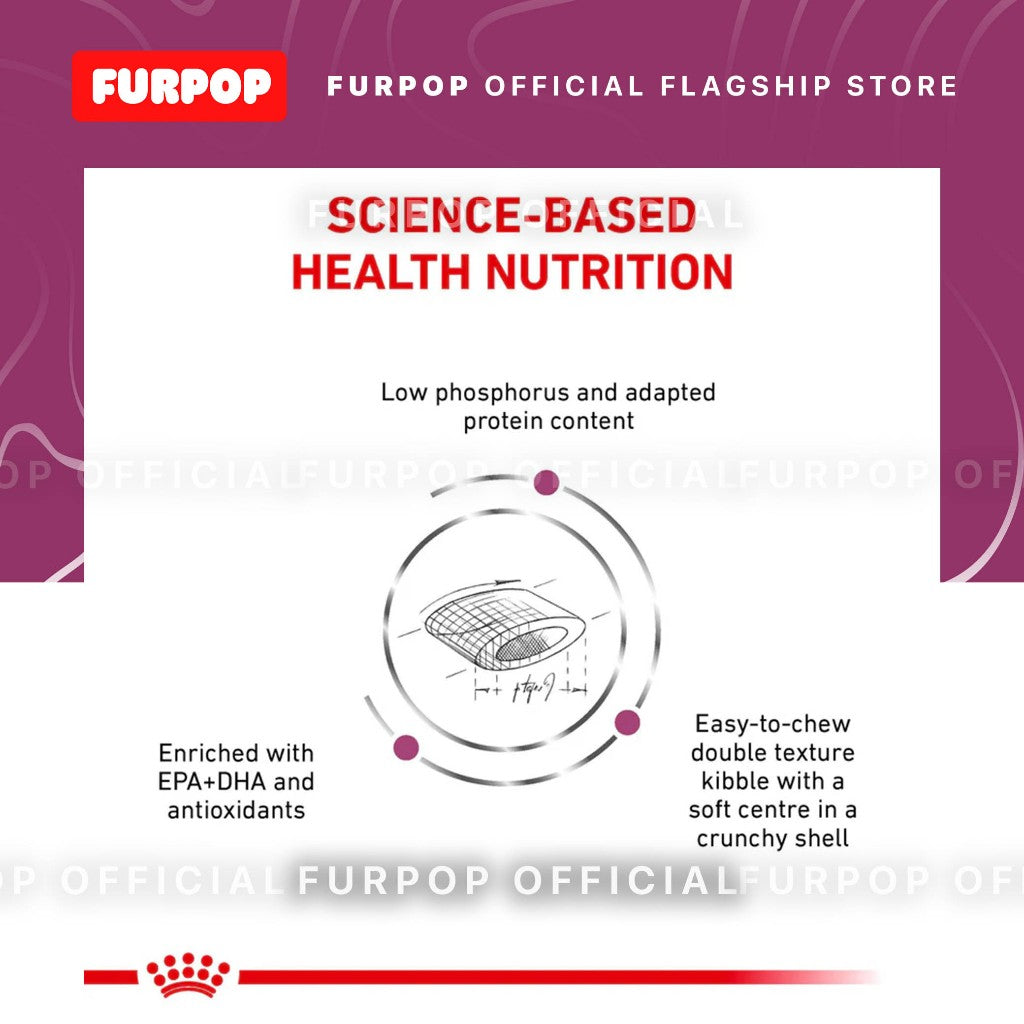 Royal Canin Renal Select for Feline Cat Food 2KG Veterinary Diet | FURPOP