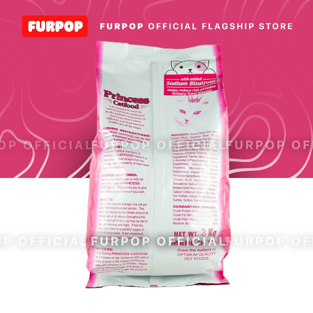 Princess Cat Food For All Life Stages 3KG | FURPOP OFFICIAL