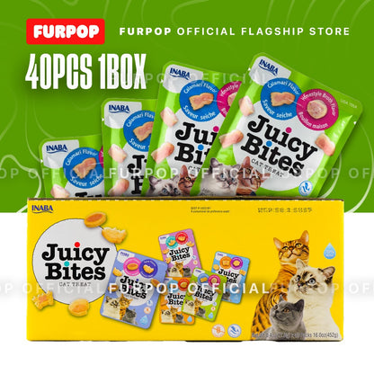 Ciao Inaba Juicy Bites Cat Treats 1BOX x 40pcs. | FURPOP