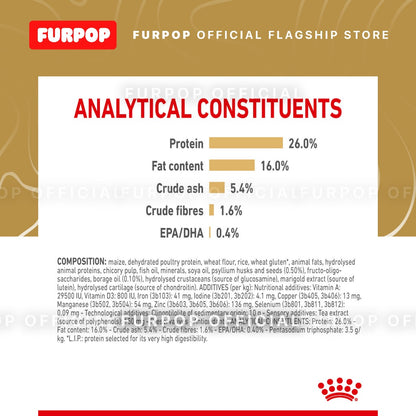 Royal Canin 3KG Adult Pomeranian Dry Dog Food Breed Health Nutrition  3KG | FURPOP