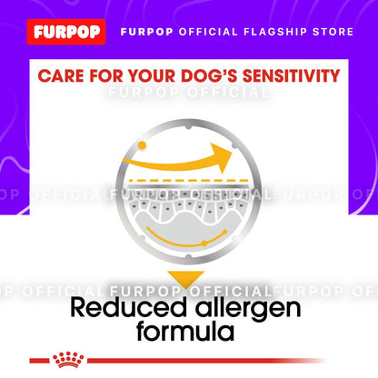 12pcs Royal Canin Dermacomfort (85g x 12 pouches) Adult Wet Dog Food - Canine Care Nutrition