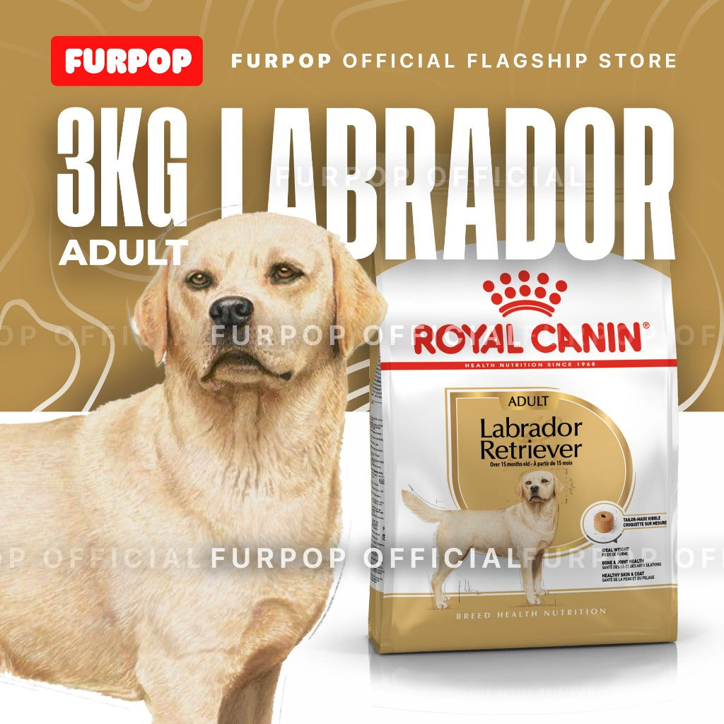 Royal Canin Labrador Adult (3kg) Dry Dog Food - Breed Health Nutrition