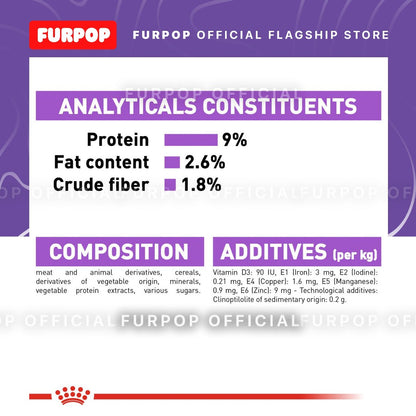 12pcs Royal Canin Sterilised Gravy 85g x 12pcs(1box) - Feline Health Nutrition | FURPOP
