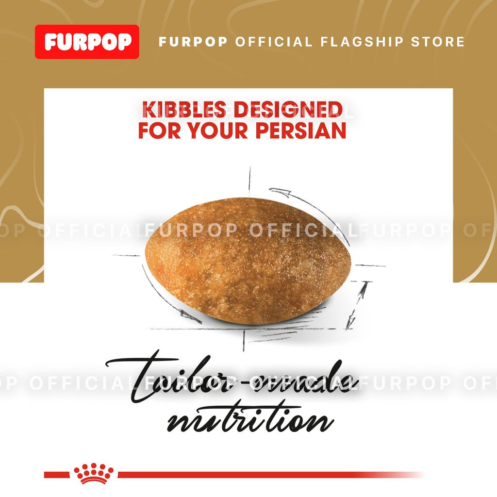Royal Canin Persian Adult (10kg) Dry Cat Food - Feline Breed Nutrition | FURPOP