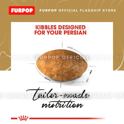 Royal Canin Persian Adult (10kg) Dry Cat Food - Feline Breed Nutrition | FURPOP