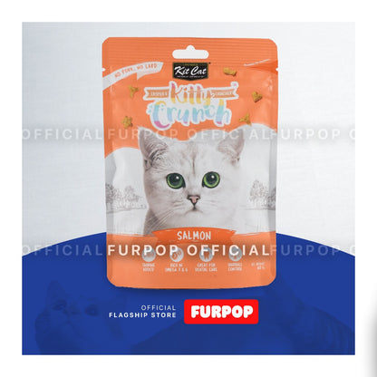 Kit Cat Kitty Crunch 6 Flavors Beef Lamb Chicken Seafood Salmon Tuna