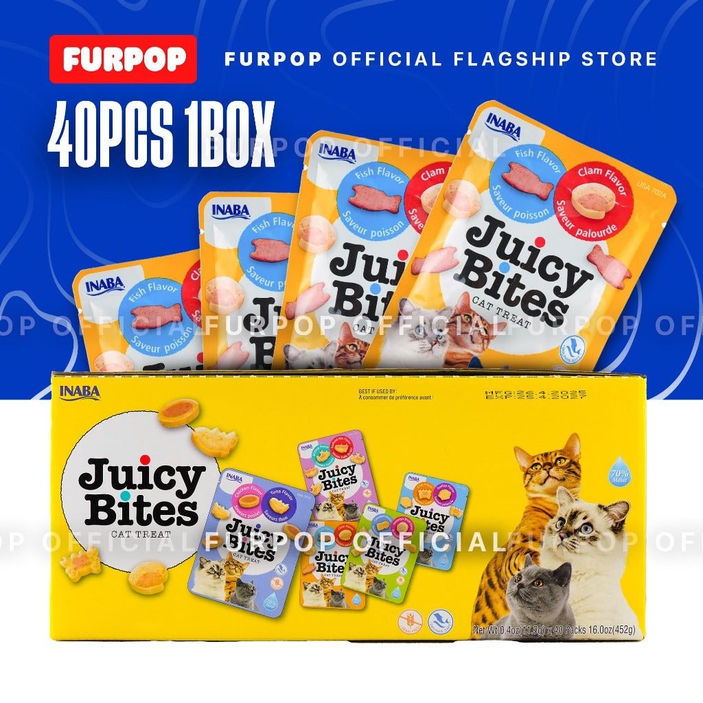 Ciao Inaba Juicy Bites Cat Treats 1BOX x 40pcs. | FURPOP