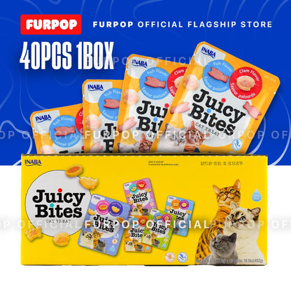 Ciao Inaba Juicy Bites Cat Treats 1BOX x 40pcs. | FURPOP