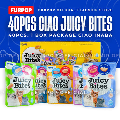 Ciao Inaba Juicy Bites Cat Treats 1BOX x 40pcs. | FURPOP