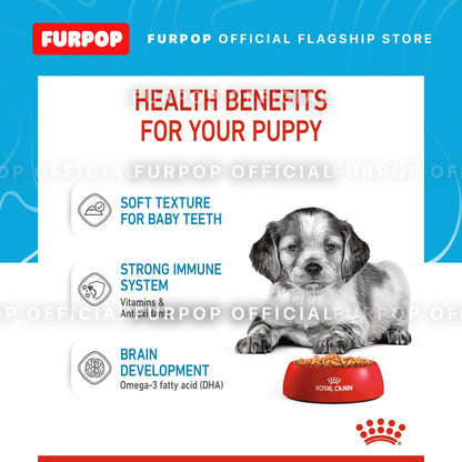 Royal Canin Medium Puppy (140g x 10 pouches) Wet Food - Size Health Nutrition | FURPOP