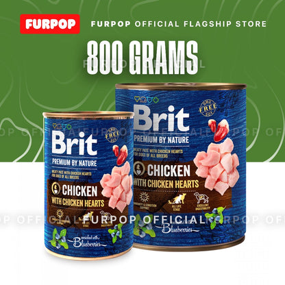 Brit Premium by Nature 800G in Can Premium Dog Food 12pcs