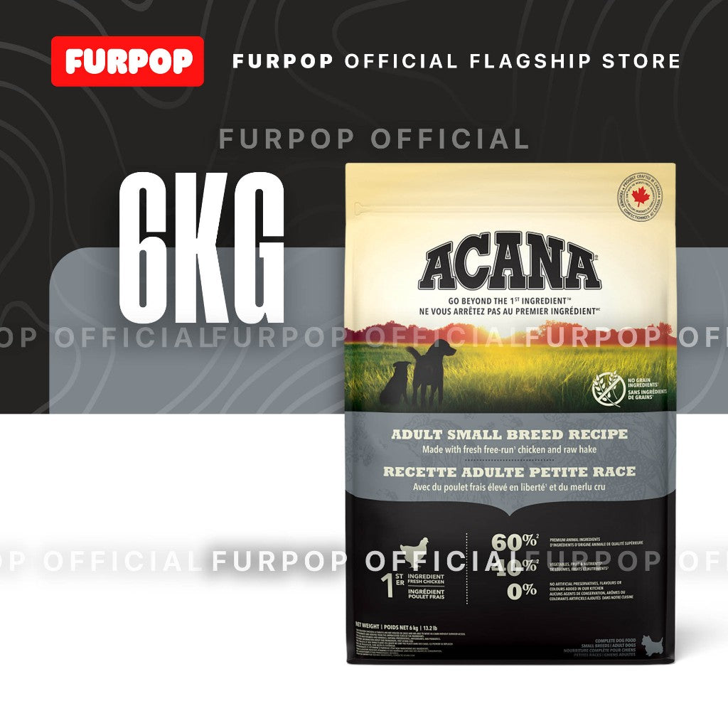 Acana 2KG  Adult Small Breed Dry Dog Food | FURPOP