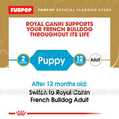 Royal Canin French Bulldog Puppy (3kg) Dry Dog Food - Breed Health Nutrition
